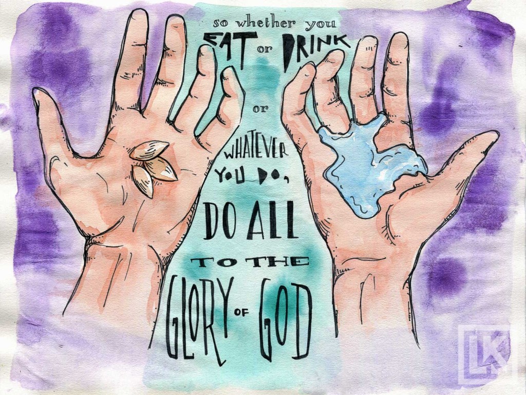 1 Corinthians 10:1 bible verse art