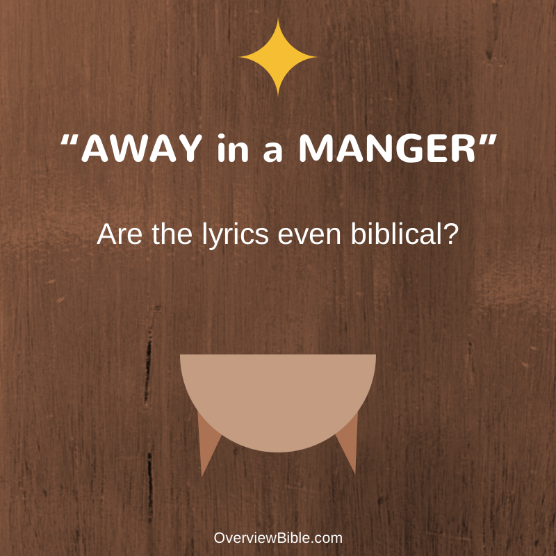 away in a manger lyrics