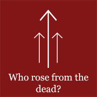 Who rose from the dead in the Bible?